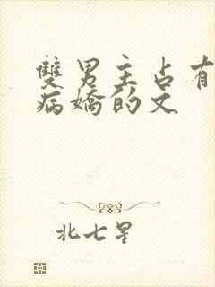 双男主占有欲强病娇的文