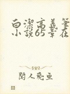 白洁高义笔趣阁小说65章在线阅读
