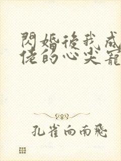 闪婚后我成了大佬的心尖宠