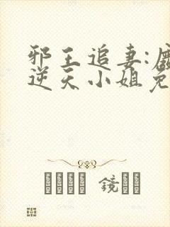 邪王追妻:废材逆天小姐免费阅读