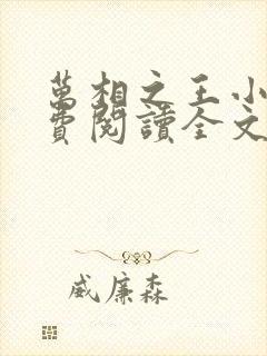 万相之王小说免费阅读全文无删减封面