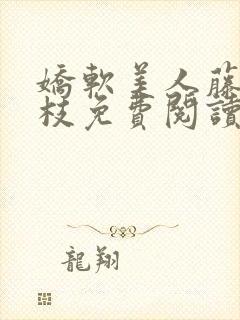 娇软美人藤萝为枝免费阅读笔趣阁