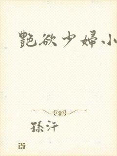 艳欲少妇小说封面