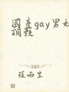 国产gay男奴调教