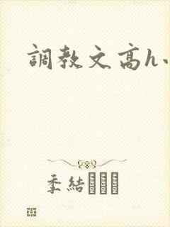调教文高h小说