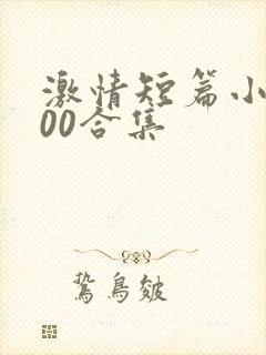 激情短篇小说500合集封面