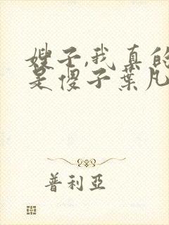 嫂子,我真的不是傻子叶凡免费阅读