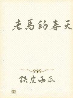 老马的春天敏静