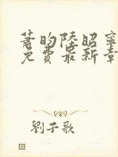 萧昀陆昭宁全文免费最新章节阅读