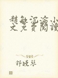 赵敏沉沦小说全文免费阅读最新章节