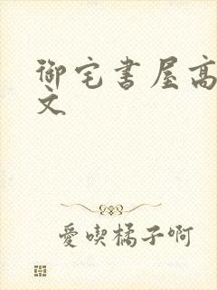 御宅书屋高辣爽文