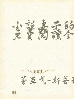 小说妻子的秘密免费阅读全文