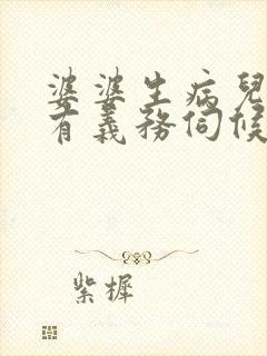 婆婆生病儿媳妇有义务伺候吗封面