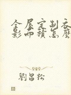 全屋定制衣柜投影面积怎么算