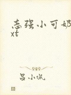 志强小可奶汁txt