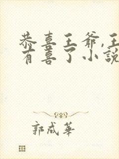 恭喜王爷,王妃有喜了小说全文免费阅读