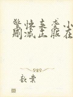 惊悚来袭小说无删减正版在线阅读