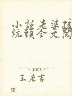 小说老婆孩子热炕头全文阅读封面