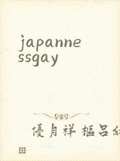 japannessgay封面