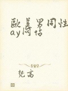 欧美男同性恋gay网站