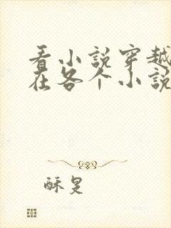 看小说穿越之我在各个小说当女主