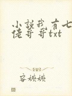 小说我有七个大佬哥哥txt
