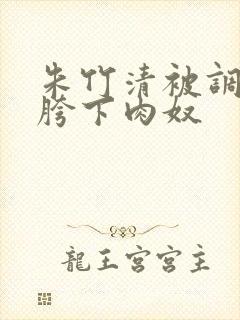 朱竹清被调教成胯下肉奴封面