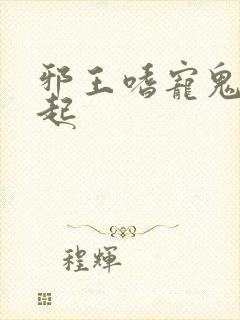 邪王嗜宠鬼医狂起