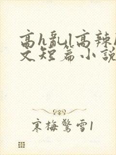 高h乱l高辣h文短篇小说封面