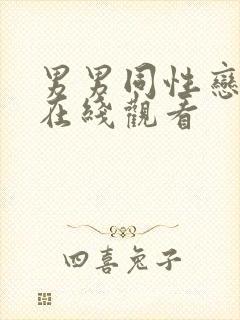 男男同性恋网站在线观看封面