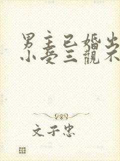 男主已婚出轨发小受三观不正的小说封面