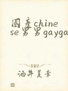 国产chinese男男gaygay网址