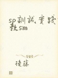 sp训诫实践调教sm