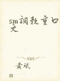 sm调教重口h文