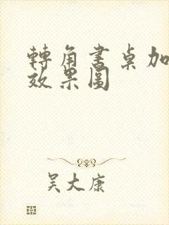 转角书桌加衣柜效果图封面