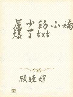 厉少的小娇妻甜爆了txt