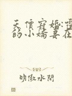 天价宠婚:霍总的小娇妻在线阅读封面