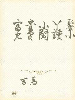 富贵小丫鬟全文免费阅读小说