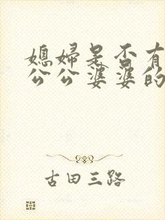 媳妇是否有赡养公公婆婆的义务