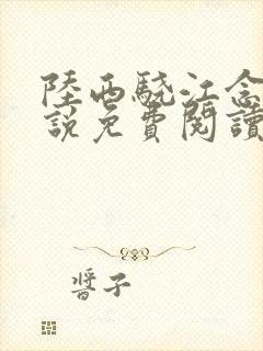 陆西骁江念知小说免费阅读最新章节