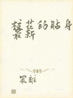 校花的贴身高手最新