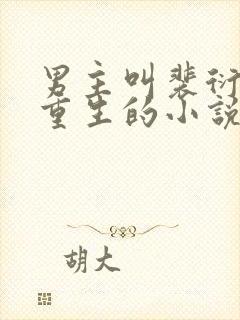 男主叫裴衍女主重生的小说