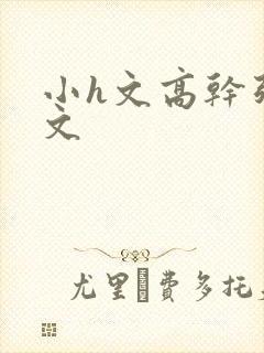 小h文高干强中文