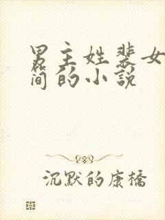 男主姓裴女主姓简的小说封面