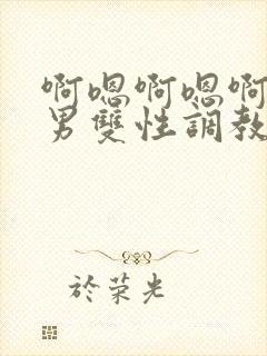 啊嗯啊嗯啊嗯男男双性调教sm