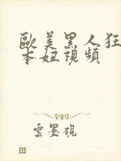 欧美黑人狂躁日本妞视频