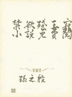 禁欲残王宠上瘾小说免费阅