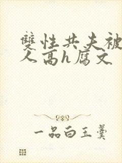 双性共夫被一群人高h腐文