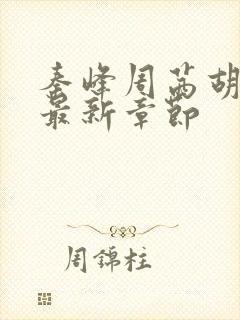 秦峰周茜胡佳云最新章节