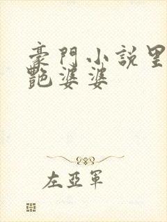 豪门小说里的美艳婆婆封面